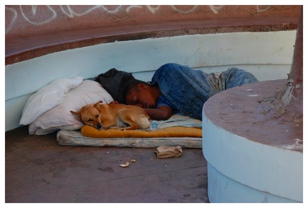 Boy sleeping in coreto, Goiania, Brazil