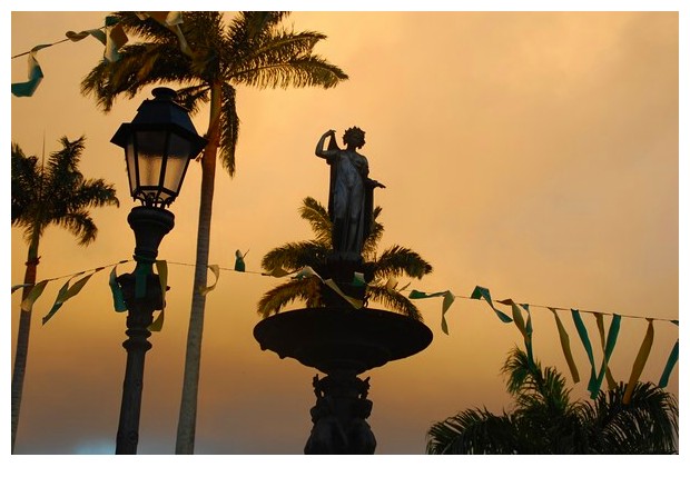 Evening in Pelorinho Salvador de Bahia