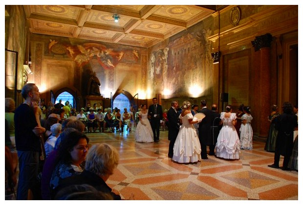 18th century dances in Bologna, Italy