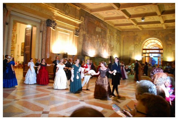 18th century dances in Bologna, Italy