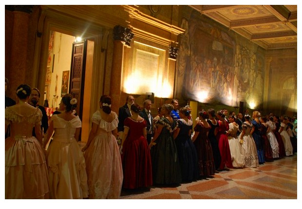 18th century dances in Bologna, Italy