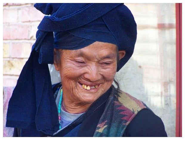 China, Yunnan - some traditional dresses of tribal minorities