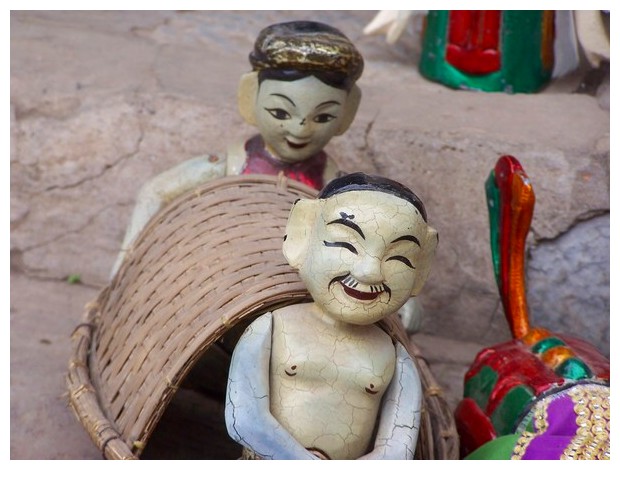 Traditional water puppets from Vietnam