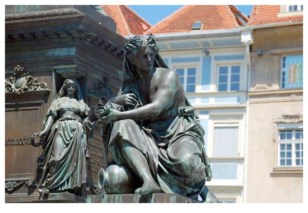 Monument in the city centre of Graz in Austria