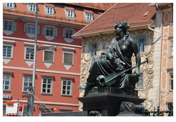 Monument in the city centre of Graz in Austria