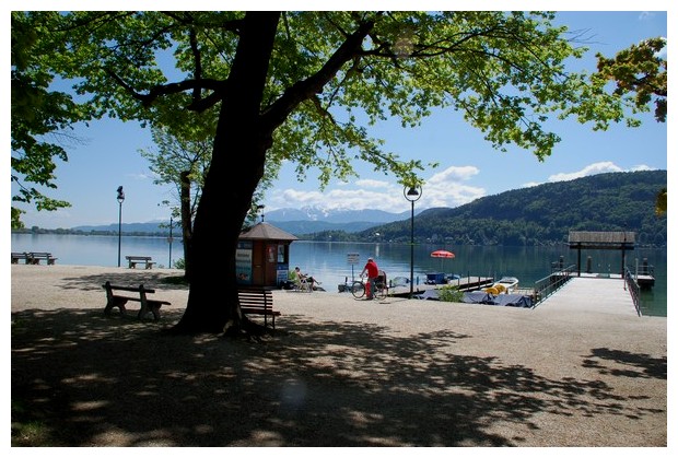 Klagenfurt lake, Austria