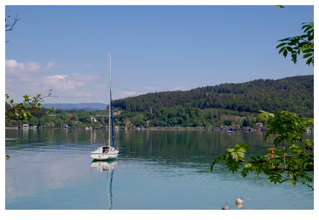 Klagenfurt lake, Austria