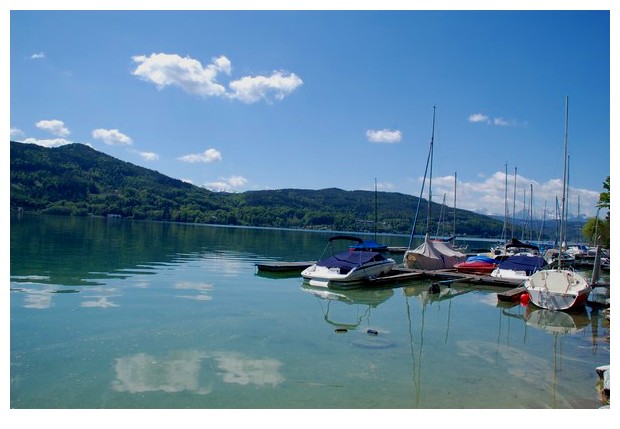 Klagenfurt lake, Austria