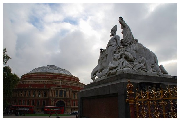 Asia statue, Albert memorial, London UK