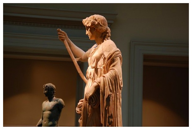 Roman statues, British museum, London