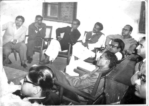 Om Prakash Deepak, Devi Shanker Awasthi & other Hindi writers, 1967-68