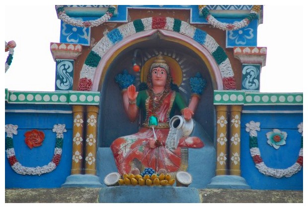 Laxmi statue in a village, Mandya district, Karnataka, India