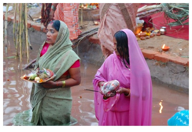 Chhath puja celebrations in Delhi, 2010