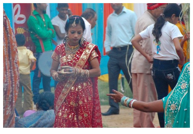 Chhath puja celebrations in Delhi, 2010