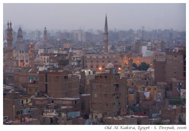 Cairo, Egypt, evening in old city - S. Deepak 2006