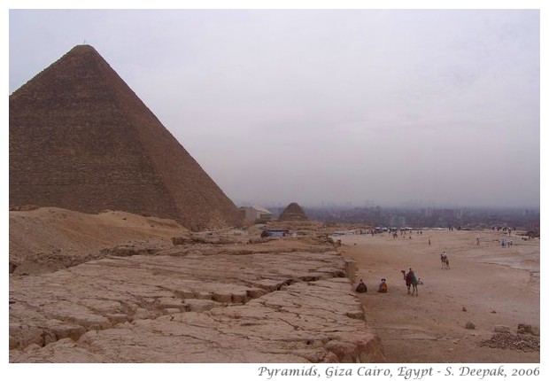 Giza pyramids, Egypt - S. Deepak, 2006