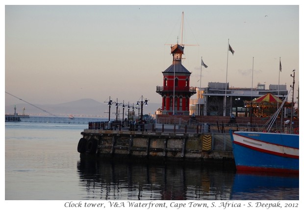 Clock tower, V&A waterfront, Cape Town - S. Deepak, 2012