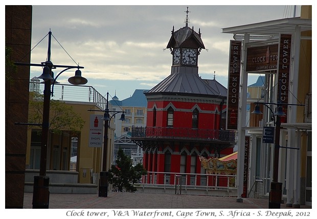 Clock tower, V&A waterfront, Cape Town - S. Deepak, 2012