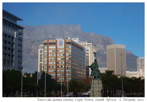 Vasco da Gama statue, Capetown, South Africa - S. Deepak, 2012