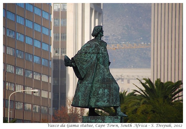 Vasco da Gama statue, Capetown, South Africa - S. Deepak, 2012