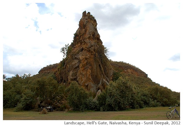 Landscapes, Hell's Gate, Naivasha, Kenya - images by Sunil Deepak, 2012