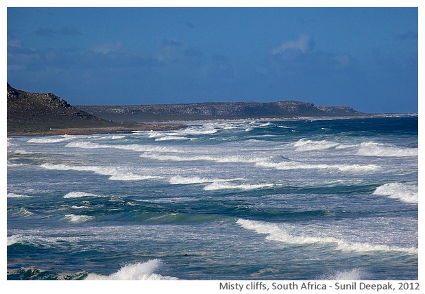 seaside, Misty cliffs, South Africa - images by Sunil Deepak, 2012