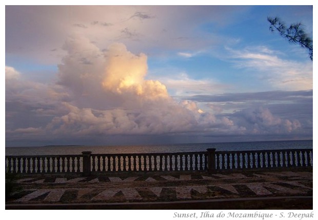 Sunset in Ilha do Mozambique - image by S. Deepak