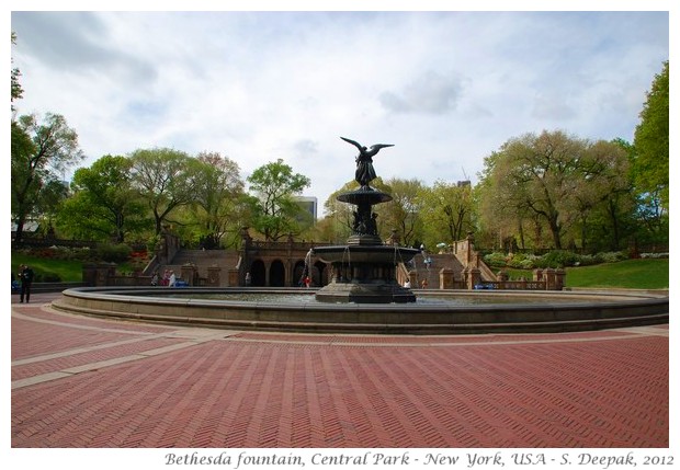 Bethesda fountain New York - S. Deepak, 2012