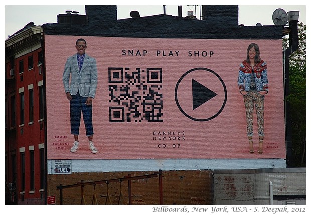 Billboards in Newyork, USA - S. Deepak, 2012