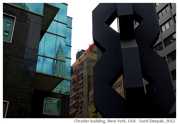 Chrsler building, New York, USA - images by Sunil Deepak, 2014