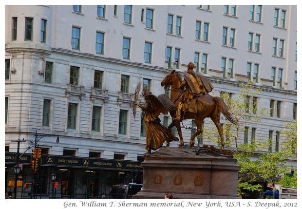 William Sherman memorial, New York - S. Deepak, 2012