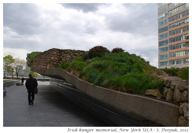 Irish hunger memorial New York - S. Deepak, 2012