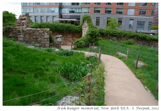 Irish hunger memorial New York - S. Deepak, 2012