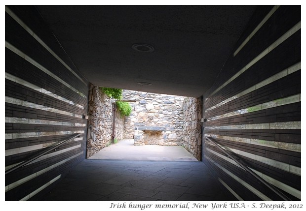 Irish hunger memorial New York - S. Deepak, 2012