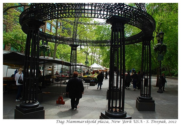 Dag Hammarskjold plaza, New York - S. Deepak, 2012