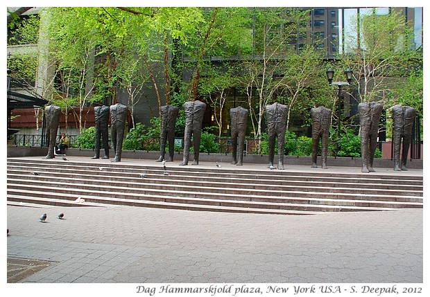 Dag Hammarskjold plaza, New York - S. Deepak, 2012
