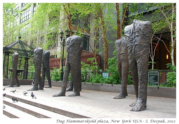 Dag Hammarskjold plaza, New York - S. Deepak, 2012