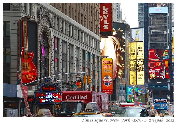 Billboards in Times square, New York - S. Deepak, 2012