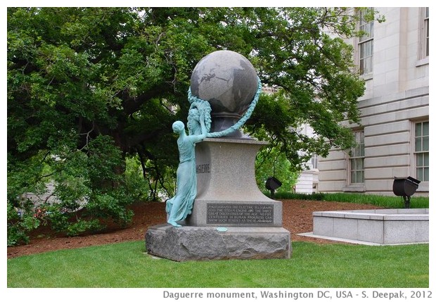 The Daguerre monument, Washington DC - S. Deepak, 2012