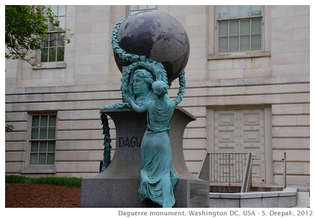 The Daguerre monument, Washington DC - S. Deepak, 2012