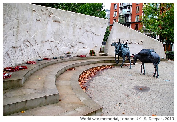 Remembering animals used in wars, London UK - S. Deepak, 2010