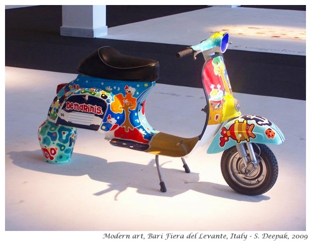 Art installations, Bari trade fair, Italy - S. Deepak, 2009