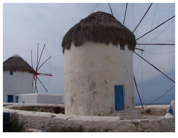 Blue door - Mykonos, Greece