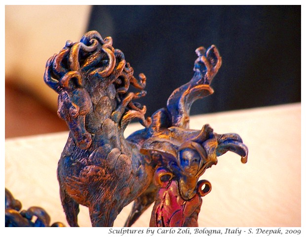 Horses scultures by Carlo Zoli - S. Deepak, 2009