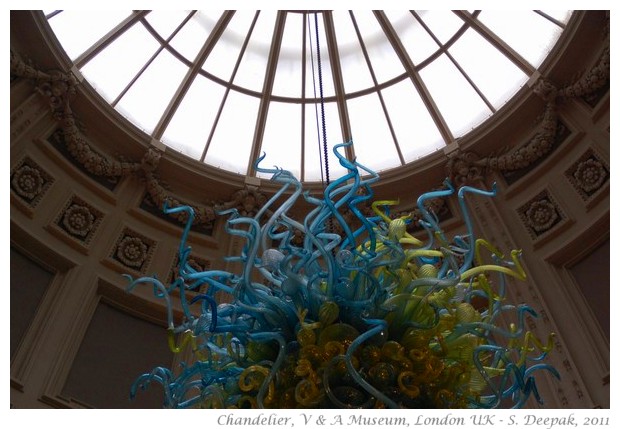 Chandelier, V & A museum, London - S. Deepak, 2011