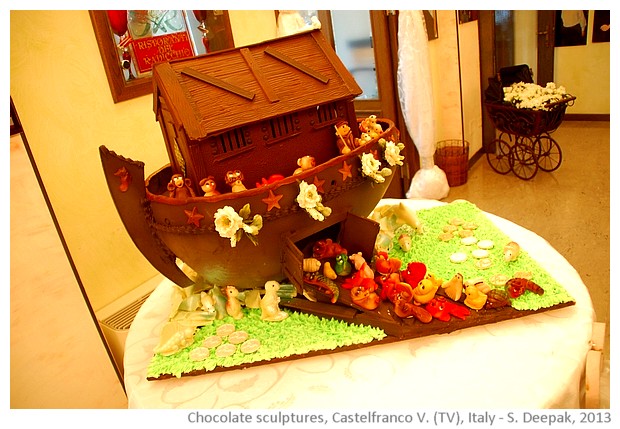 Chocolate Noah's ark, Castelfranco Veneto, Italy - S. Deepak, 2013