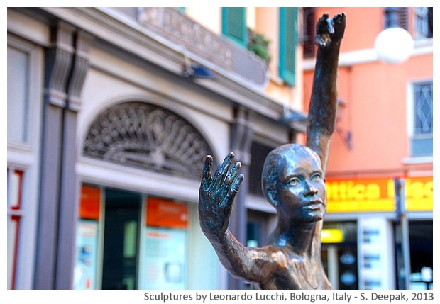 Sculptures by Leonardo Lucchi, Bologna, Italy - S. Deepak, 2013