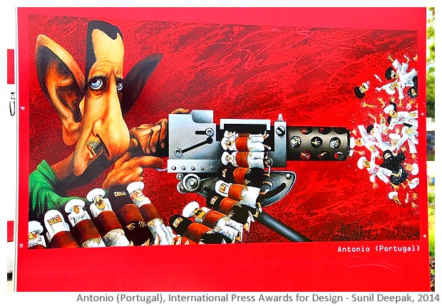 International press design awards 2014 exhibition, Geneva, Switzerland - images by Sunil Deepak