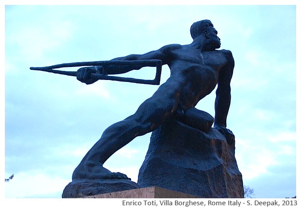 Enrico Toti monument, Rome, Italy - S. Deepak, 2013