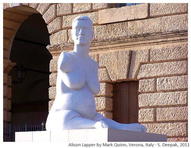 Alison Lapper by Mark Quinn, Verona, Italy - S. Deepak, 2011